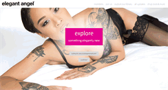 Desktop Screenshot of elegantangel.com